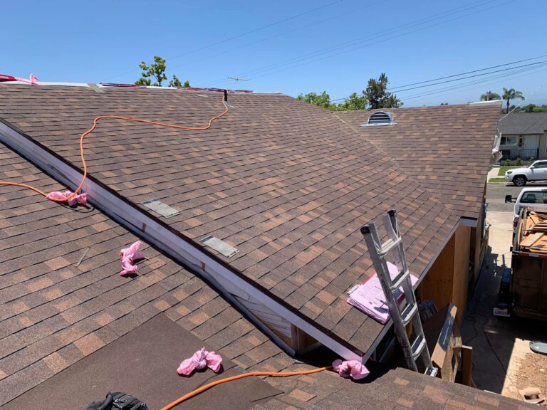 Roofing job
